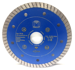 Zeige Details für Dia-Trennscheibe Type TS 23 -FKT, D180/22,2mm, Bild von Dia-Trennscheibe Type TS 23 -FKT, D180/22,2mm,