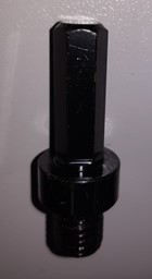 Zeige Details für Adapter 11 mm 6 Kant Zapfen - M14 x 2,0 AG Bild von Adapter 11 mm 6 Kant Zapfen - M14 x 2,0 AG